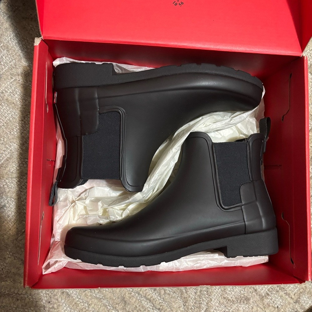 Hunter Onyx Original Refined Chelsea Boot - Picture 10 of 11